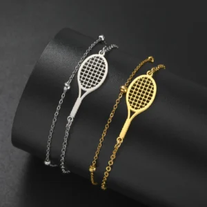 Tennis Racquet Bracelet