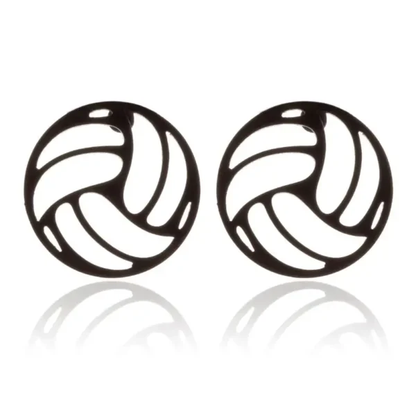 Volleyball Stud Earrings