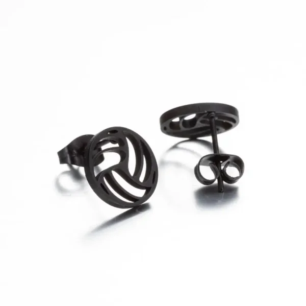 Volleyball Stud Earrings - Image 2