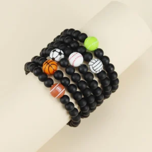 Natural Stone Sports Bracelets