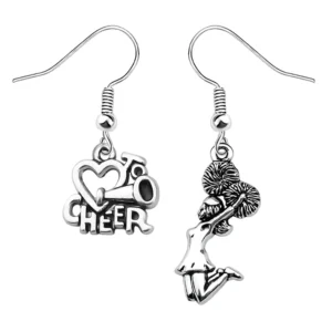 Silver Cheer Earrings