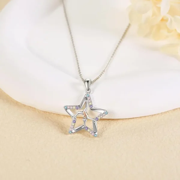 Gymnastics Star Pendant - Image 2