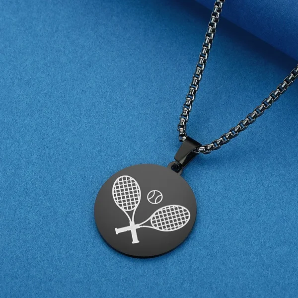 Tennis Racquet Charm - Image 4