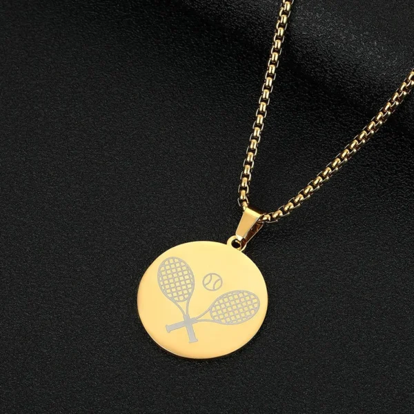 Tennis Racquet Charm - Image 3