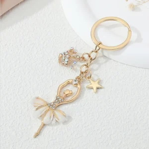 Ballet Dancer Keychain