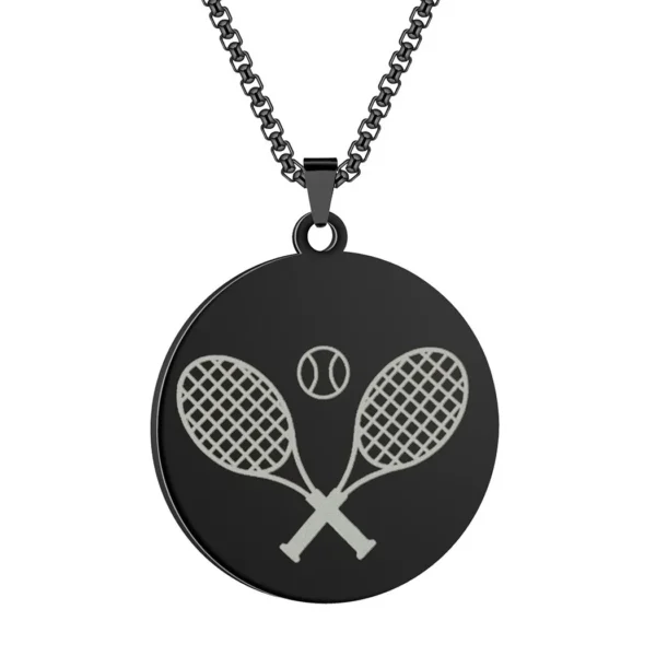 Tennis Racquet Charm - Image 2