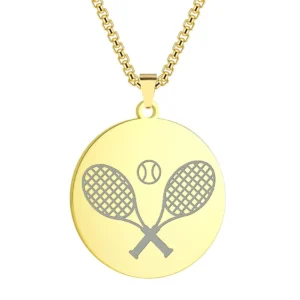 Tennis Racquet Charm