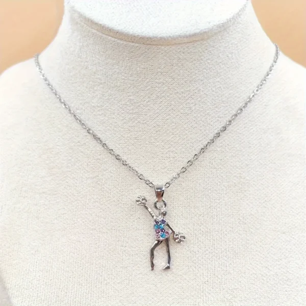 Cheerleader Pom Pom Pendant - Image 2