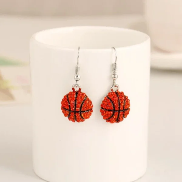 Sparkly Sports Earrings - Image 3
